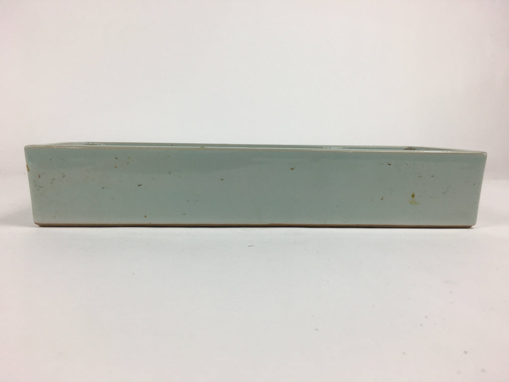 Japanese Porcelain Flower Vase Vtg Pottery Suiban Ikebana Arrangement PP751