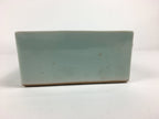 Japanese Porcelain Flower Vase Vtg Pottery Suiban Ikebana Arrangement PP751