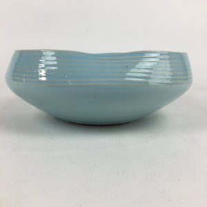 Japanese Porcelain Flower Vase Vtg Pottery Suiban Ikebana Arrangement PP902