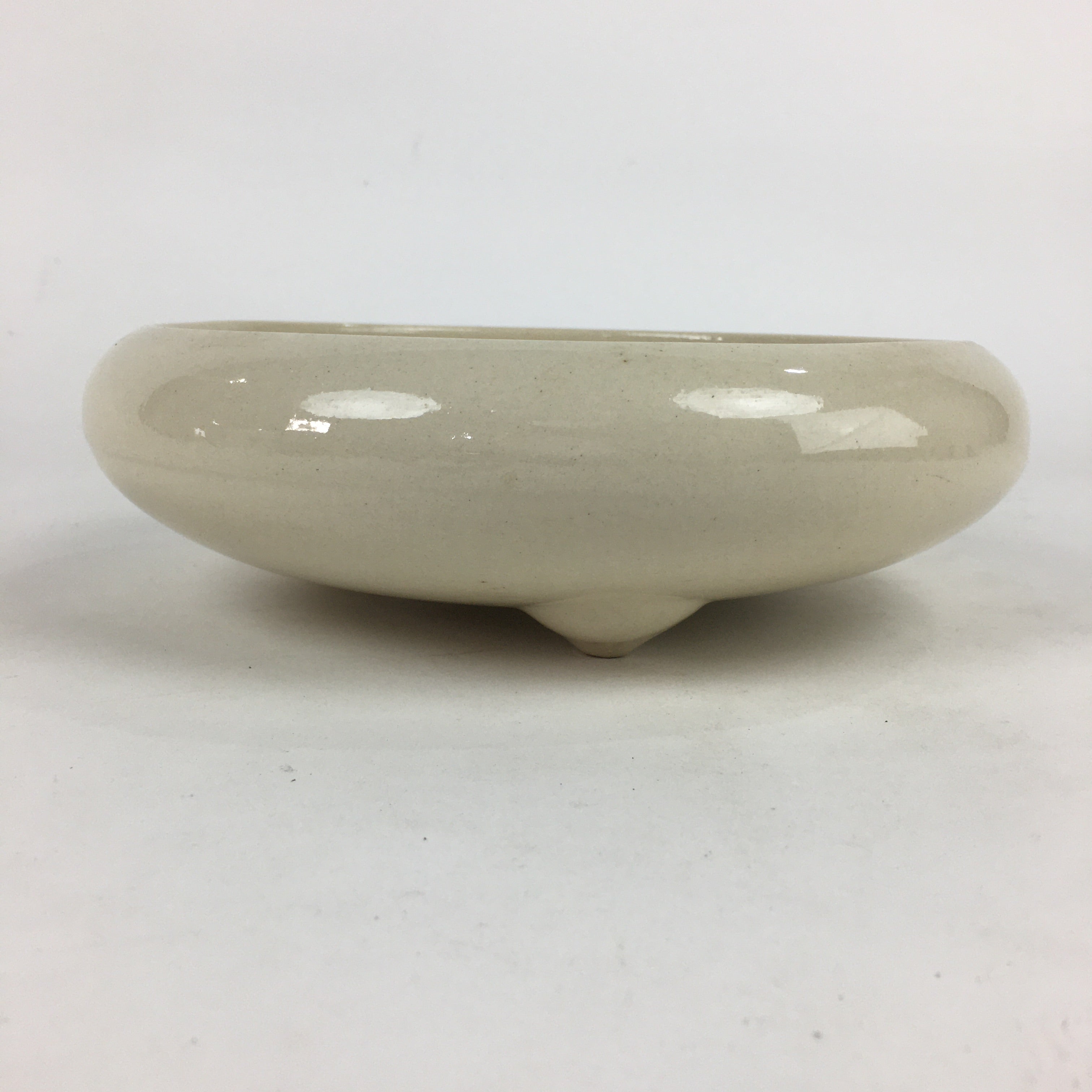 Japanese Porcelain Flower Vase Vtg Pottery Suiban Ikebana Arrangement PP903