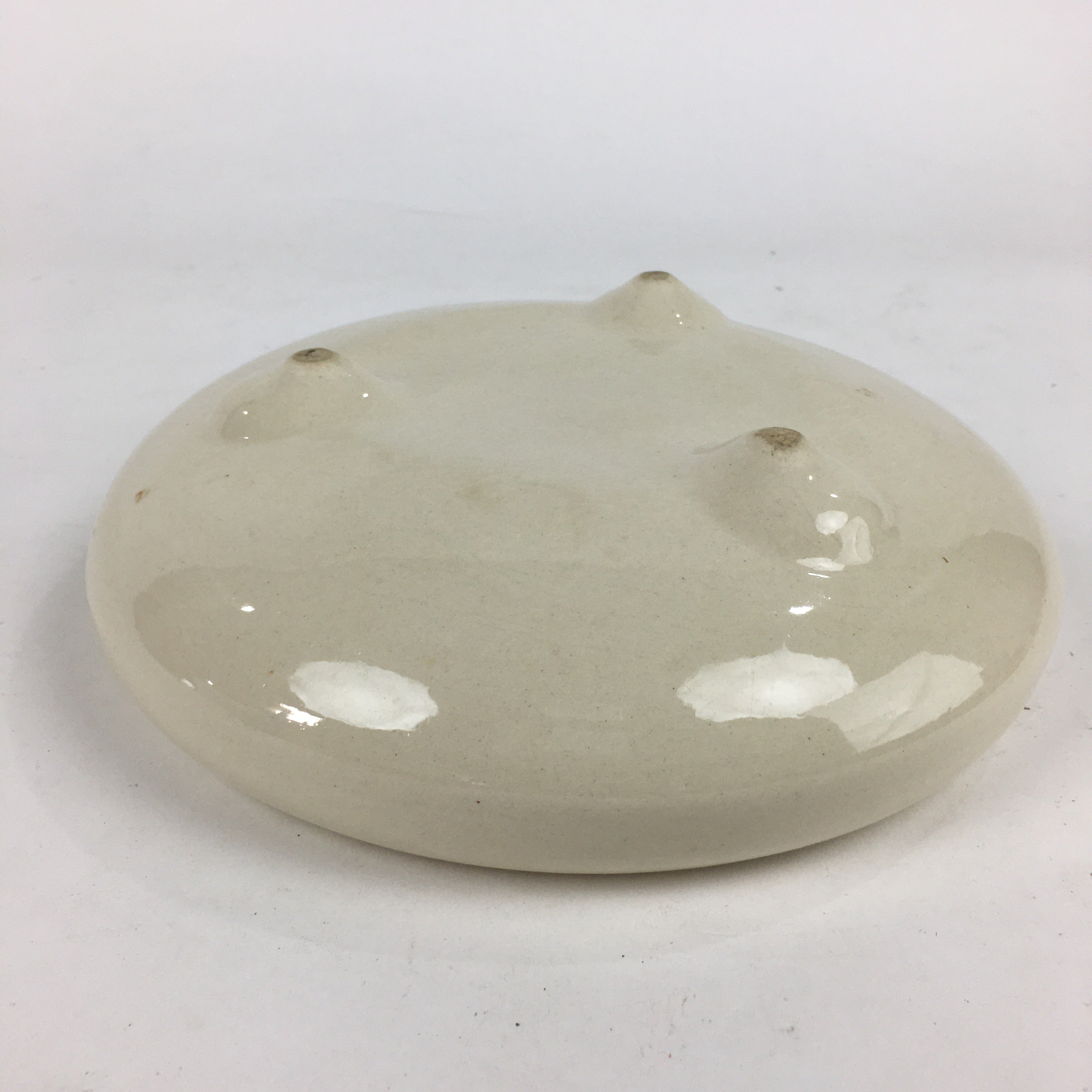 Japanese Porcelain Flower Vase Vtg Pottery Suiban Ikebana Arrangement PP903