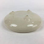 Japanese Porcelain Flower Vase Vtg Pottery Suiban Ikebana Arrangement PP903