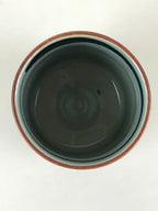Japanese Porcelain Hasami Ware Teacup Yunomi Vtg Blue Sometsuke Daruma TC325