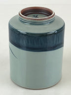 Japanese Porcelain Hasami Ware Teacup Yunomi Vtg Blue Sometsuke Daruma TC326