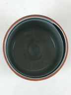 Japanese Porcelain Hasami Ware Teacup Yunomi Vtg Blue Sometsuke Daruma TC328