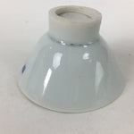 Japanese Porcelain Hidden Picture Sake Cup Geisha Kiyomizu Guinomi Sakazuki G46