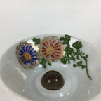 Japanese Porcelain Hidden Picture Sake Cup Geisha Kiyomizu Guinomi Sakazuki G46