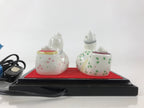 Japanese Porcelain Hina Doll Lamp Electric Light Vtg Girl's Day Festival ID480