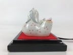 Japanese Porcelain Hina Doll Lamp Electric Light Vtg Girl's Day Festival ID480