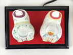 Japanese Porcelain Hina Doll Lamp Electric Light Vtg Girl's Day Festival ID480