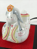 Japanese Porcelain Hina Doll Lamp Electric Light Vtg Girl's Day Festival ID480