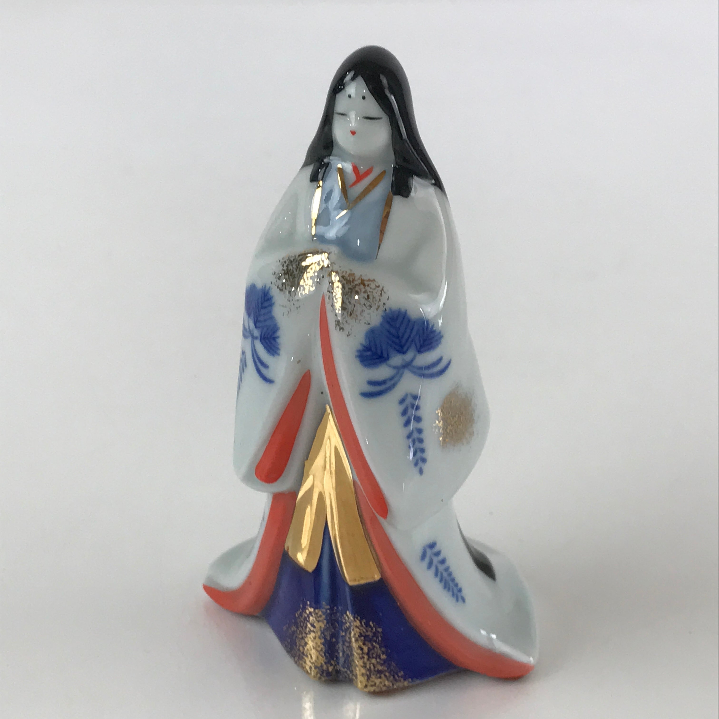 Japanese Porcelain Hina Doll Vtg Tachibina Princess Girl's Day Festival ID473