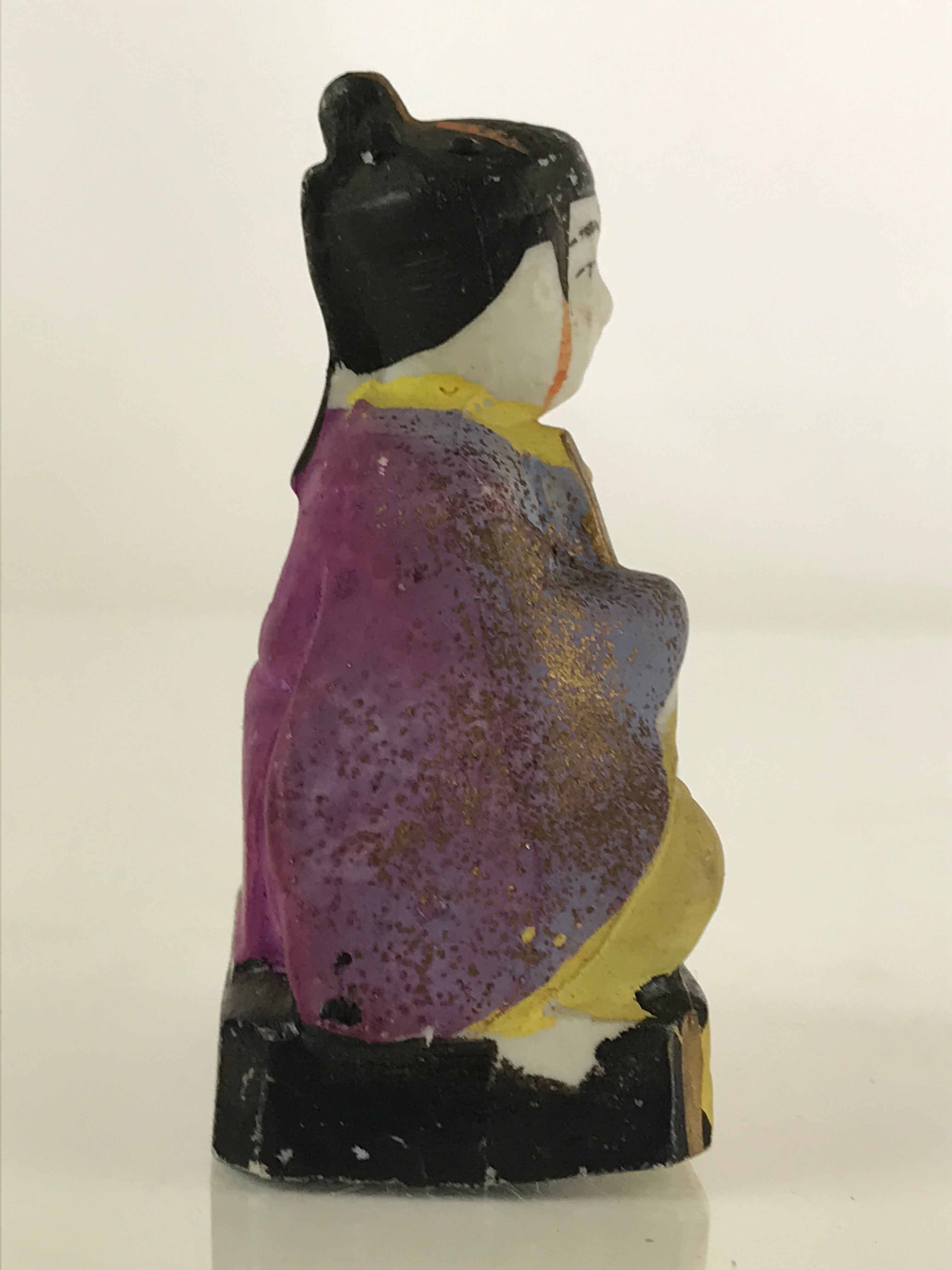 Japanese Porcelain Hina Doll Vtg Tsuchi-Bina Prince Girl's Day Festival ID455
