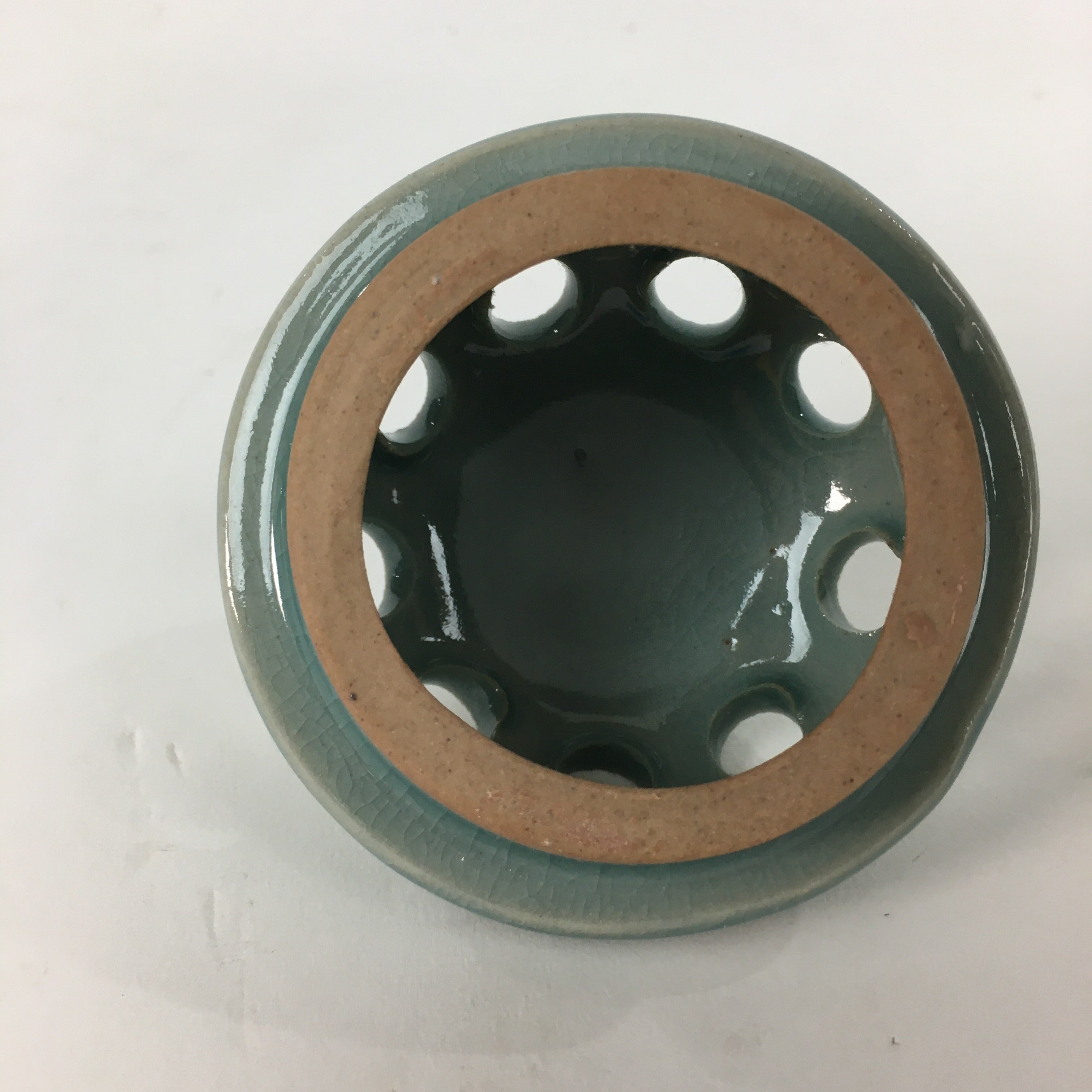 Japanese Porcelain Incense Burner Vtg Koro Butsudan Tea Ceremony BU648
