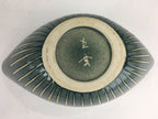 Japanese Porcelain Kiyomizu Ware Flower Vase Vtg Pottery Suiban Ikebana PP721