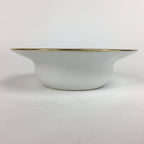 Japanese Porcelain Kutani Ware Ashtray Vtg Haizara Golden Flower Pattern PP508