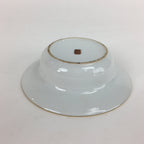 Japanese Porcelain Kutani Ware Ashtray Vtg Haizara Golden Flower Pattern PP508
