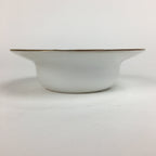 Japanese Porcelain Kutani Ware Ashtray Vtg Haizara Golden Flower Pattern PP509