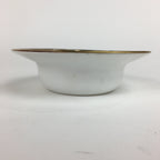 Japanese Porcelain Kutani Ware Ashtray Vtg Haizara Golden Flower Pattern PP509