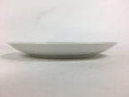 Japanese Porcelain Kutani Ware Plate Vtg White Flower Design Round Sara PP765