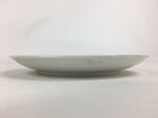Japanese Porcelain Kutani Ware Plate Vtg White Flower Design Round Sara PP767