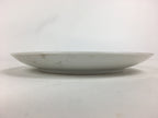 Japanese Porcelain Kutani Ware Plate Vtg White Flower Design Round Sara PP767