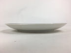 Japanese Porcelain Kutani Ware Plate Vtg White Flower Design Round Sara PP767
