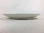 Japanese Porcelain Kutani Ware Plate Vtg White Flower Design Round Sara PP768