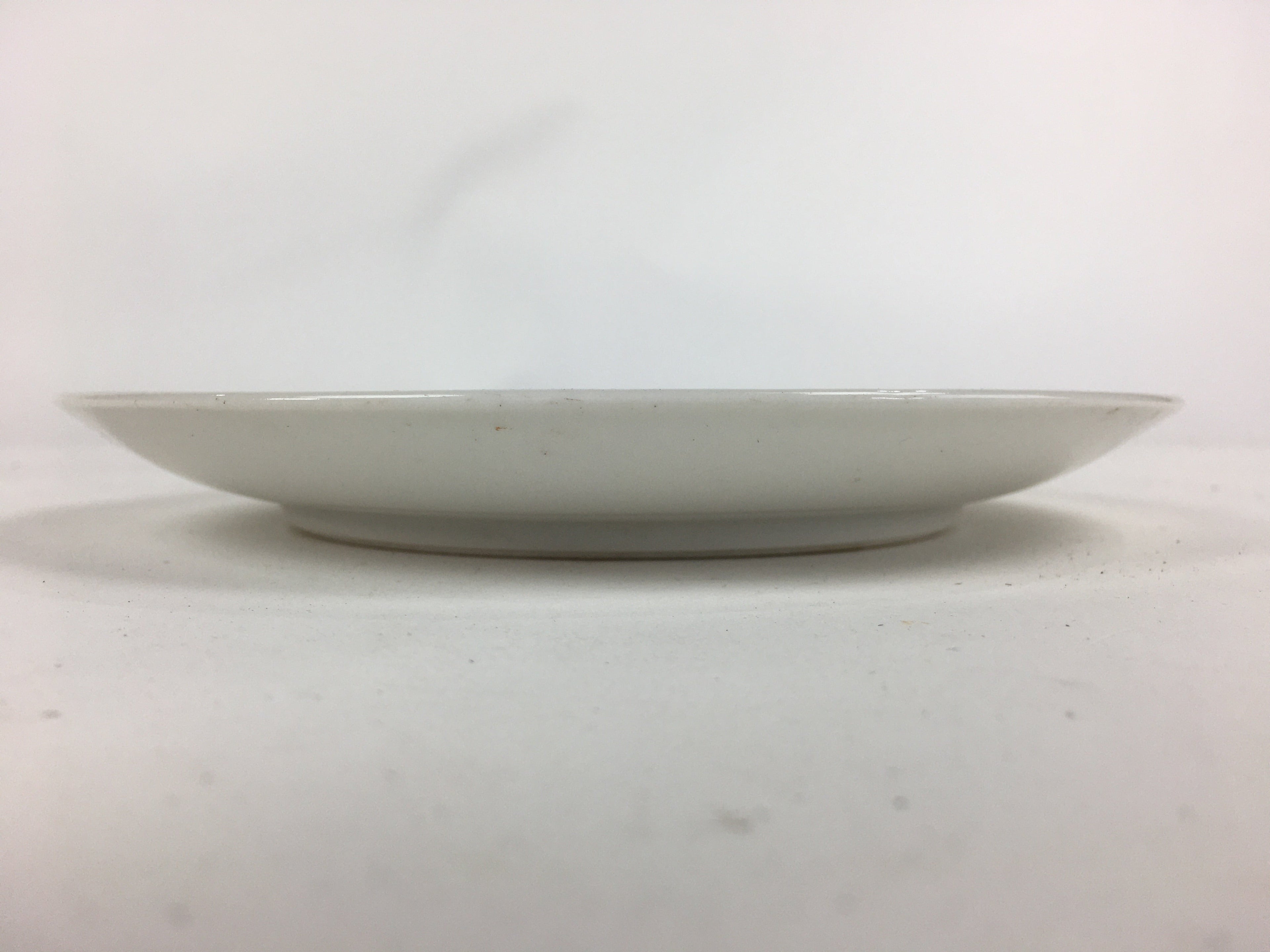 Japanese Porcelain Kutani Ware Plate Vtg White Flower Design Round Sara PP768