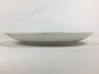 Japanese Porcelain Kutani Ware Plate Vtg White Flower Design Round Sara PP777