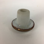 Japanese Porcelain Kutani Ware Sake Bottle Vtg Lidded Tokkuri Heian TS318