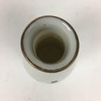 Japanese Porcelain Kutani Ware Sake Bottle Vtg Lidded Tokkuri Heian TS318