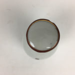 Japanese Porcelain Kutani Ware Sake Bottle Vtg Lidded Tokkuri Heian TS319