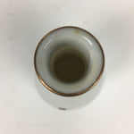 Japanese Porcelain Kutani Ware Sake Bottle Vtg Lidded Tokkuri Heian TS319