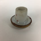 Japanese Porcelain Kutani Ware Sake Bottle Vtg Lidded Tokkuri Heian TS319