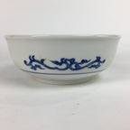 Japanese Porcelain Large Bowl Vtg Pottery White Blue Sometsuke Oobachi PP517