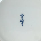 Japanese Porcelain Large Bowl Vtg Pottery White Blue Sometsuke Oobachi PP517