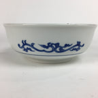 Japanese Porcelain Large Bowl Vtg Pottery White Blue Sometsuke Oobachi PP518