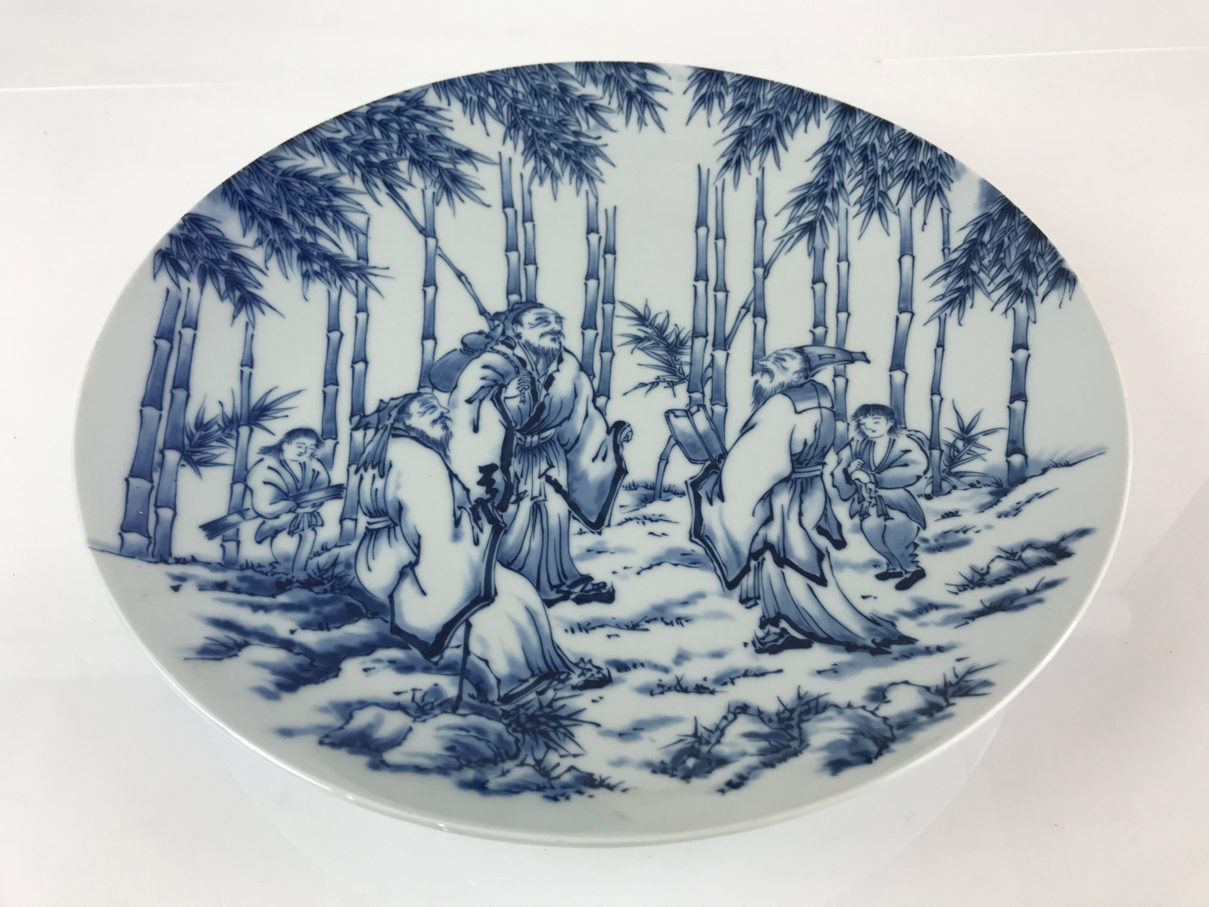 Japanese Porcelain Large Plate Vtg Hizen Tetsusaburo kiln Ozara PY138 |  Online Shop | Authentic Japan Antiques