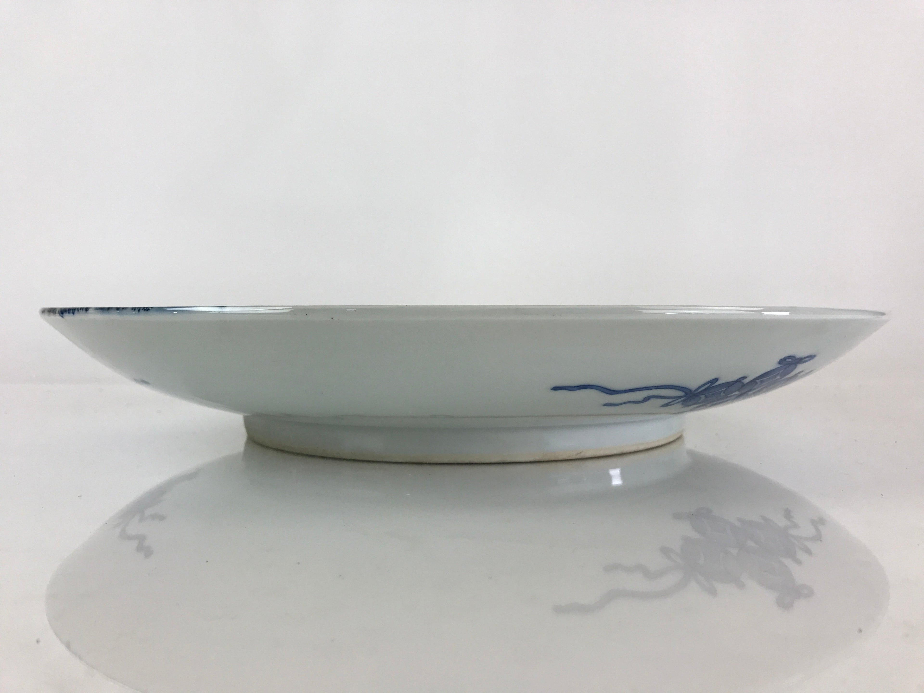 Japanese Porcelain Large Plate Vtg Hizen Tetsusaburo kiln Ozara PY138