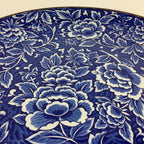 Japanese Porcelain Large Plate Vtg Pottery Centerpiece Serving Plate Ozara PP941