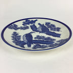 Japanese Porcelain Large Plate Vtg Pottery Centerpiece Serving Plate Ozara PP945