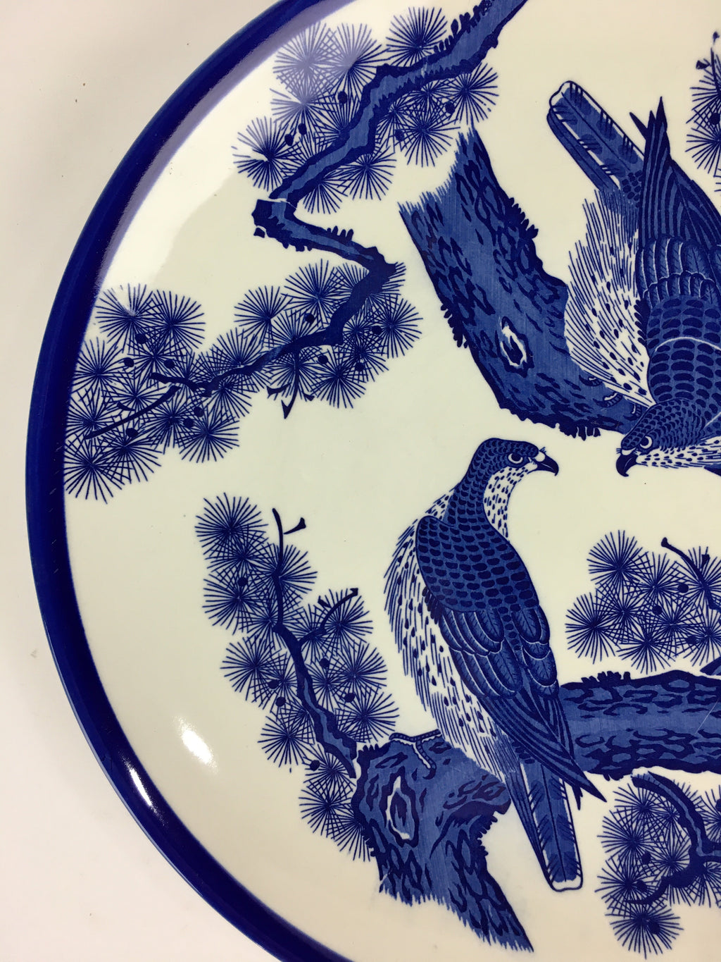 Japanese Porcelain Large Plate Vtg Pottery Centerpiece Serving Plate Ozara PP945