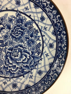 Japanese Porcelain Large Plate Vtg Pottery Centerpiece Serving Plate Ozara PP947