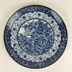 Japanese Porcelain Large Plate Vtg Pottery Centerpiece Serving Plate Ozara PP947