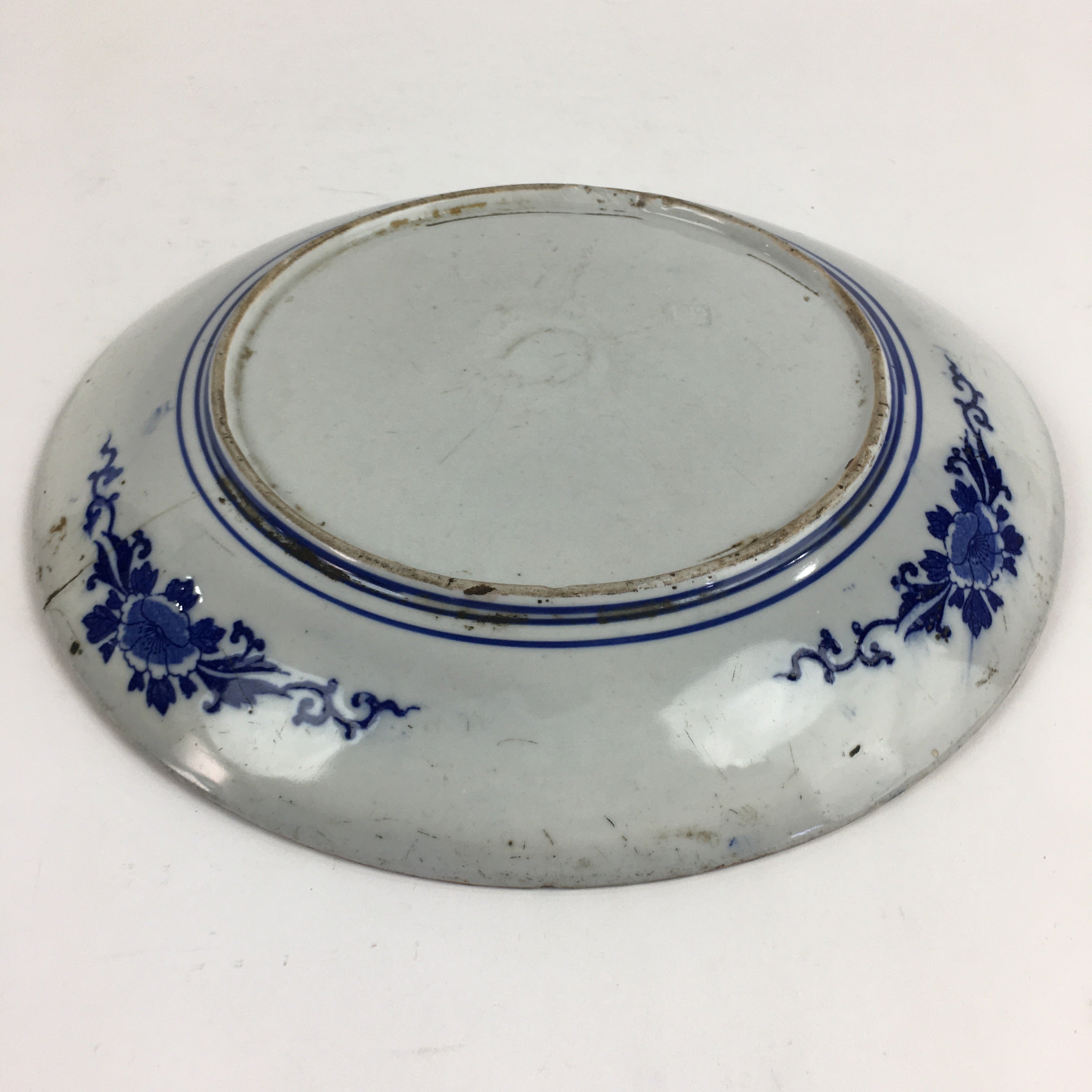 Japanese Porcelain Large Plate Vtg Pottery Centerpiece Serving Plate Ozara PP948
