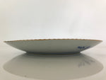 Japanese Porcelain Large Plate Vtg Sometsuke Blue Serving Plate Ozara PY228