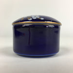 Japanese Porcelain Lidded Pot Vtg Fukagawa Small Bowl Blue Flower PP930