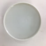 Japanese Porcelain Lidded Soup Bowl Cup Vtg Chawanmushi Red Bamboo PP528