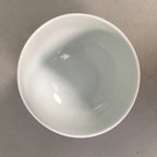 Japanese Porcelain Lidded Teacup Vtg Arita ware Yunomi Blue White Sencha PP415